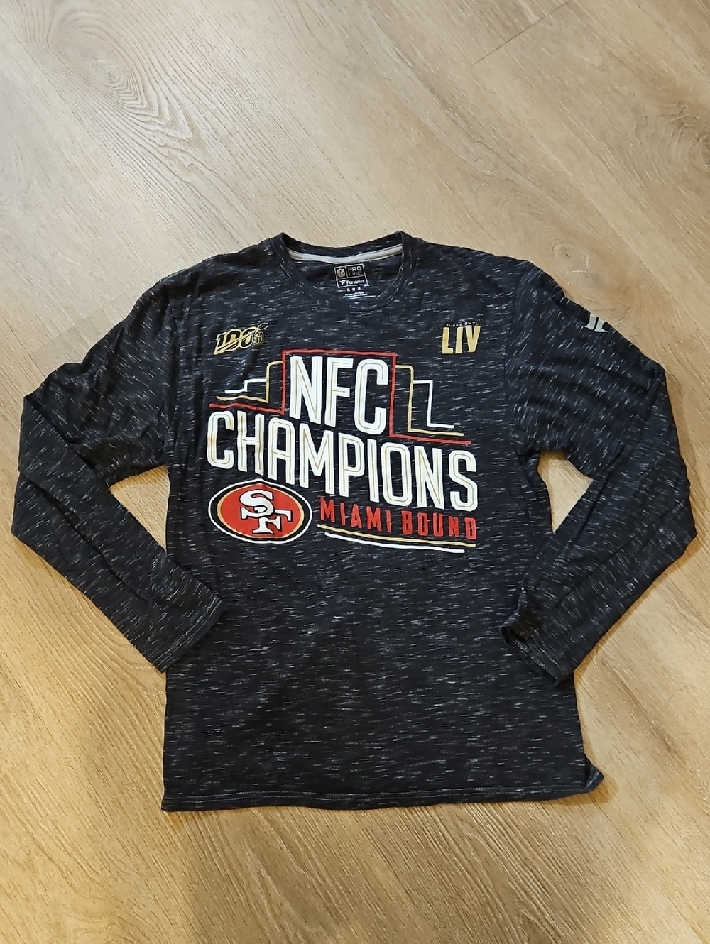 Fanatics 49er Long Sleeve Tee - Mens Medium